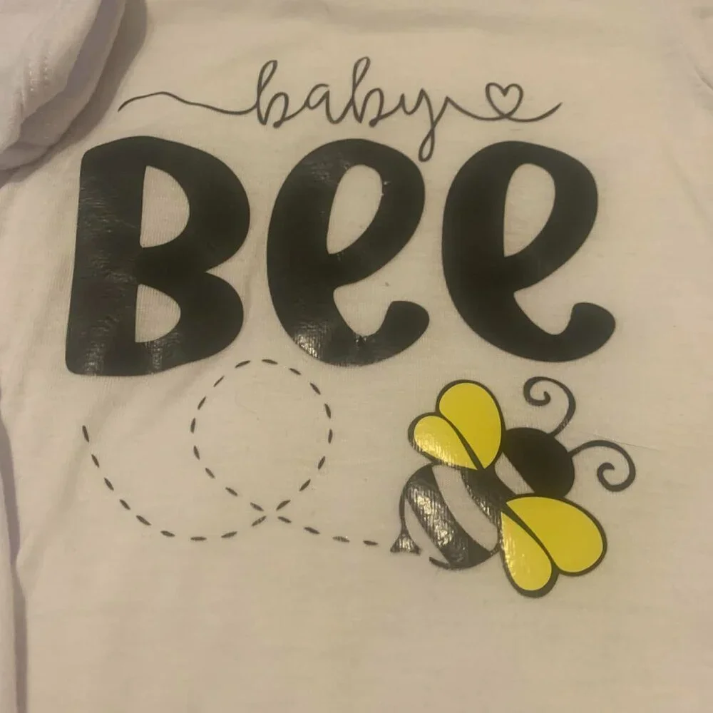 Adorable Bee-Themed Baby Bodysuit